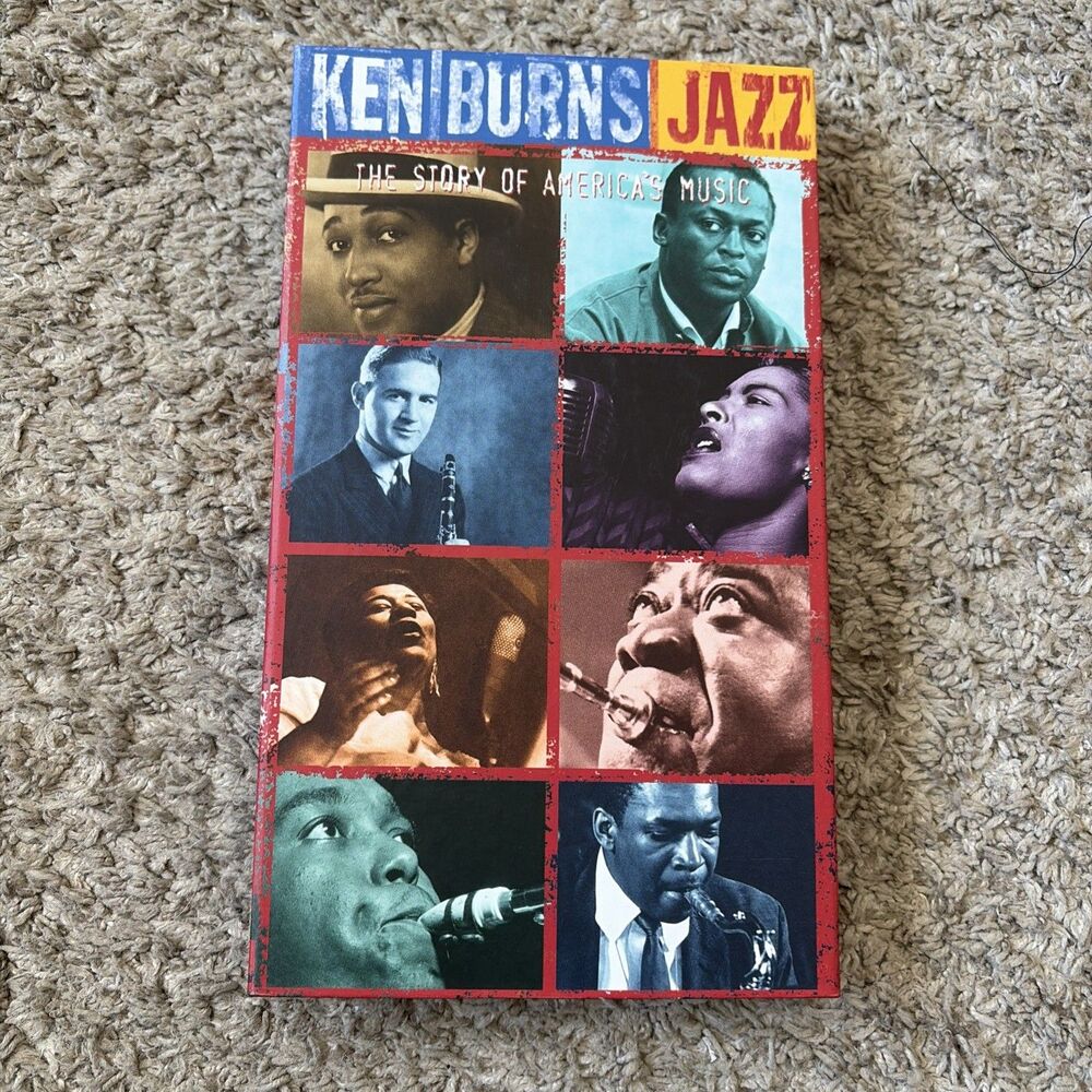 Vintage Ken Burn's JAZZ: 5-CD boxed set w/booklet Story of America’s Music EC